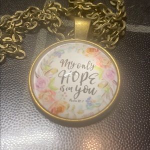 Christian Scripture necklace